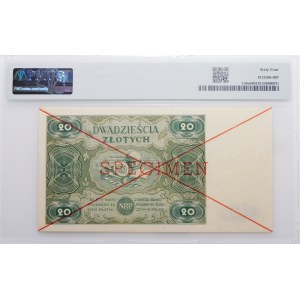 20 Zloty 1947 - SPECIMEN