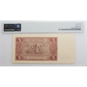 5 Gold 1948 - ser. AU