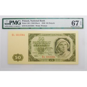 50 zloty 1948 - ser. EL