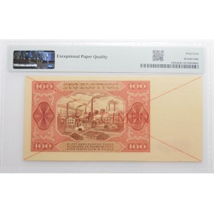 100 zloty 1948 - SPECIMEN - ser. AG