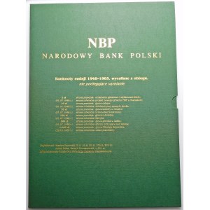 NBP ALBUM - BANKNOTES 1948-1965