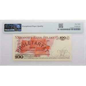100 złotych 1976 - ser. AL