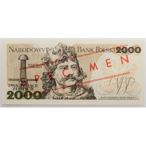 2000 PLN 1979 - MODEL