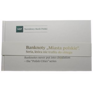 Album NBP - Banknoty Miasta Polskie (komplet 9szt.)
