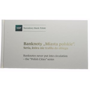 NBP Album - Banknotes Polish Cities (set of 9pcs).