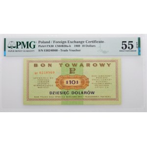 $10 1969 Pewex - ser. Ef - RARE