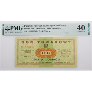 10 dolarów 1969 Pewex - ser. Ef