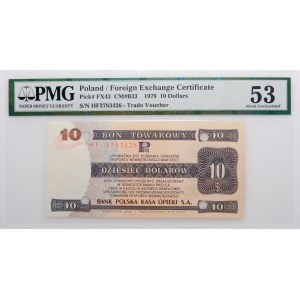 $10 1979 Pewex - ser.HF
