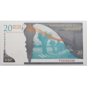 20 zloty 2009 - Frederic Chopin - NBP folder