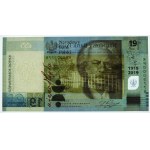 19 złotych 2019 - 100 lat PWPW - folder NBP