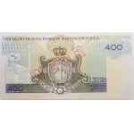 400 zlotys 1996 PWPW - UNNOTATED CHANGE - 2 x MODEL