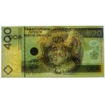 400 zlotys 1996 PWPW - UNNOTATED CHANGE - 2 x MODEL