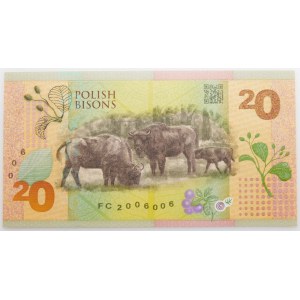 Polish Bison (2019) - FC - PWPW test bill.