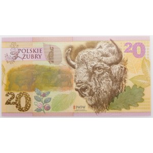 Polish Bison (2019) - FO - PWPW test bill.