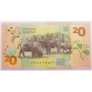 Polish Bison (2019) - FO - PWPW test bill.