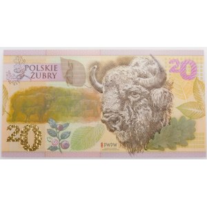 Polish bison (2019) - SC - PWPW test bill