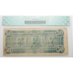 $50 1864 - Confederate States of America