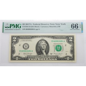 $2 2017 - United States of America