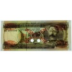 $10 (1973) - Barbados - SPECIMEN TDLR - low no.
