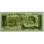 £1 (1981) - Ostrov Svätej Heleny