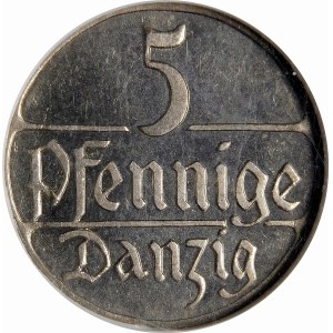 5 fenigów 1923 - LUSTRZANKA