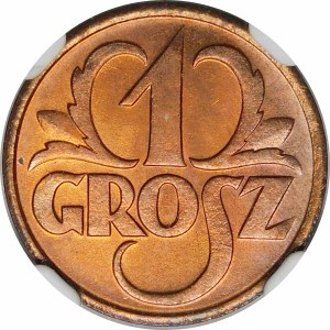 1 haléř 1932 - VYNIKAJÍCÍ