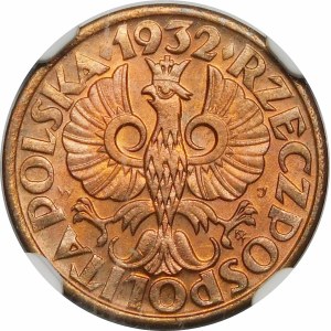 1 cent 1932 - VÝBORNÝ