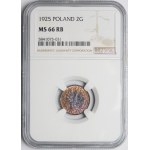 2 pennies 1925 - EXCELLENT