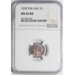 2 pennies 1935