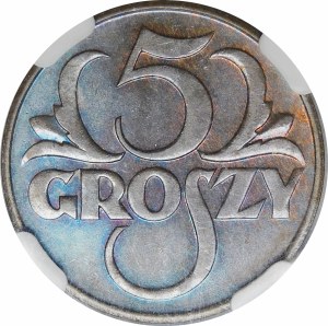 5 groszy 1934 - WYJĄTKOWA