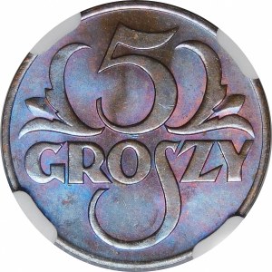 5 groszy 1935 - WYJĄTKOWA