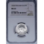 1 złoty Kobieta i Kłosy 1924 Paryż