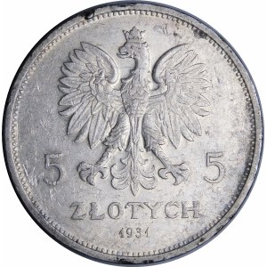 5 zlatých Niké 1931