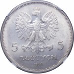 5 Gold Banner 1930 - DATE DISCOVERY - RARE