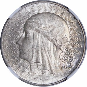 5 złotych Głowa Kobiety 1933 - WYJĄTKOWA