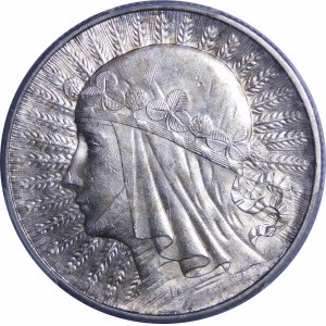 5 złotych Głowa Kobiety 1933