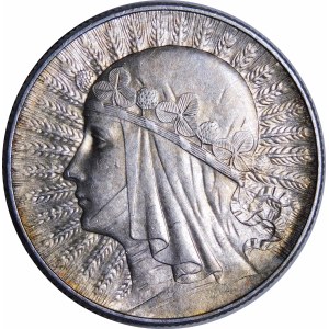 5 złotych Głowa Kobiety 1934