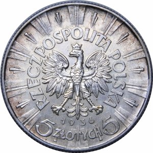 5 gold Pilsudski 1936