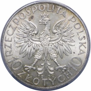 10 złotych Głowa Kobiety 1932 ZZM