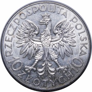 10 złotych Głowa Kobiety 1932 ZZM