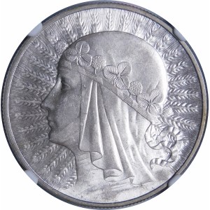 10 złotych Głowa Kobiety 1933