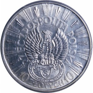 10 Zloty Pilsudski-Schütze 1934