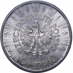 10 złotych Piłsudski 1934