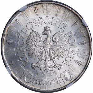 10 gold Pilsudski 1939
