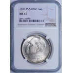 10 złotych Piłsudski 1939