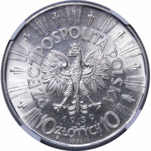 10 Gold Pilsudski 1939
