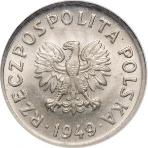 10 groszy 1949 - miedzionikiel