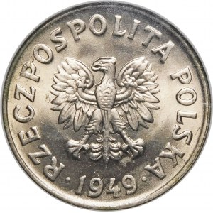 50 groszy 1949 - miedzionikiel