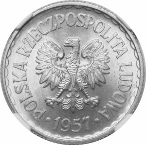 1 złoty 1957 - NAJRZADSZA