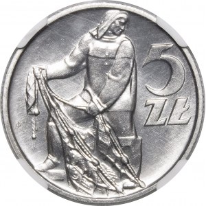 5 złotych Rybak 1959 - WYŚMIENITA